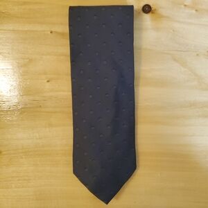 Giorgio Armani Classic Navy Dot Tie